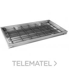 ACO TAPA REGISTRO ESTANCA RELLENABLE ALUMINIO A15 40x40 EXT. / 30x30 INT.