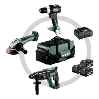 METABO COMBO SET CONSTRUCCION 3.1 18V 5.2Ah 3xLi-POWER