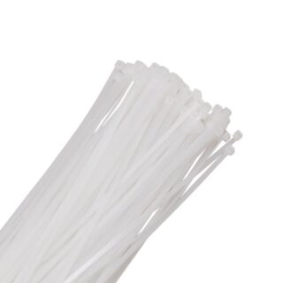 QF IRONSIDE BRIDA NILON DENTADA BLANCA 2,5 X 200 MM 100UDS