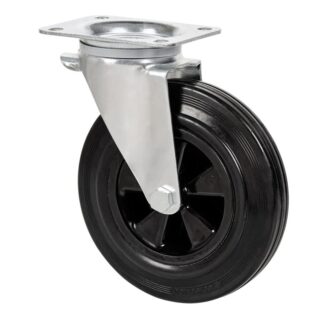 RUEDA CONTENEDOR BASURA 200KG SIN FRENO TW0314